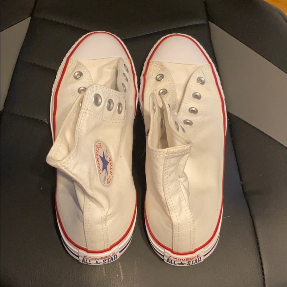 Converse White High Tops